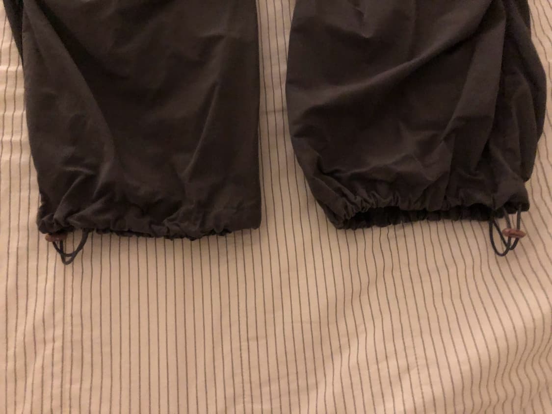 코이세이오 스트랩 라인팬츠 (그레이, 1size) 상품이미지5