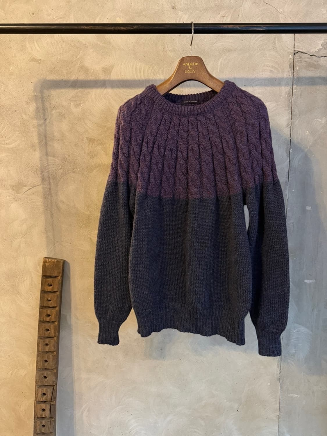 vtg 영국제 빈티지 노르딕니트 남성100 상품이미지1