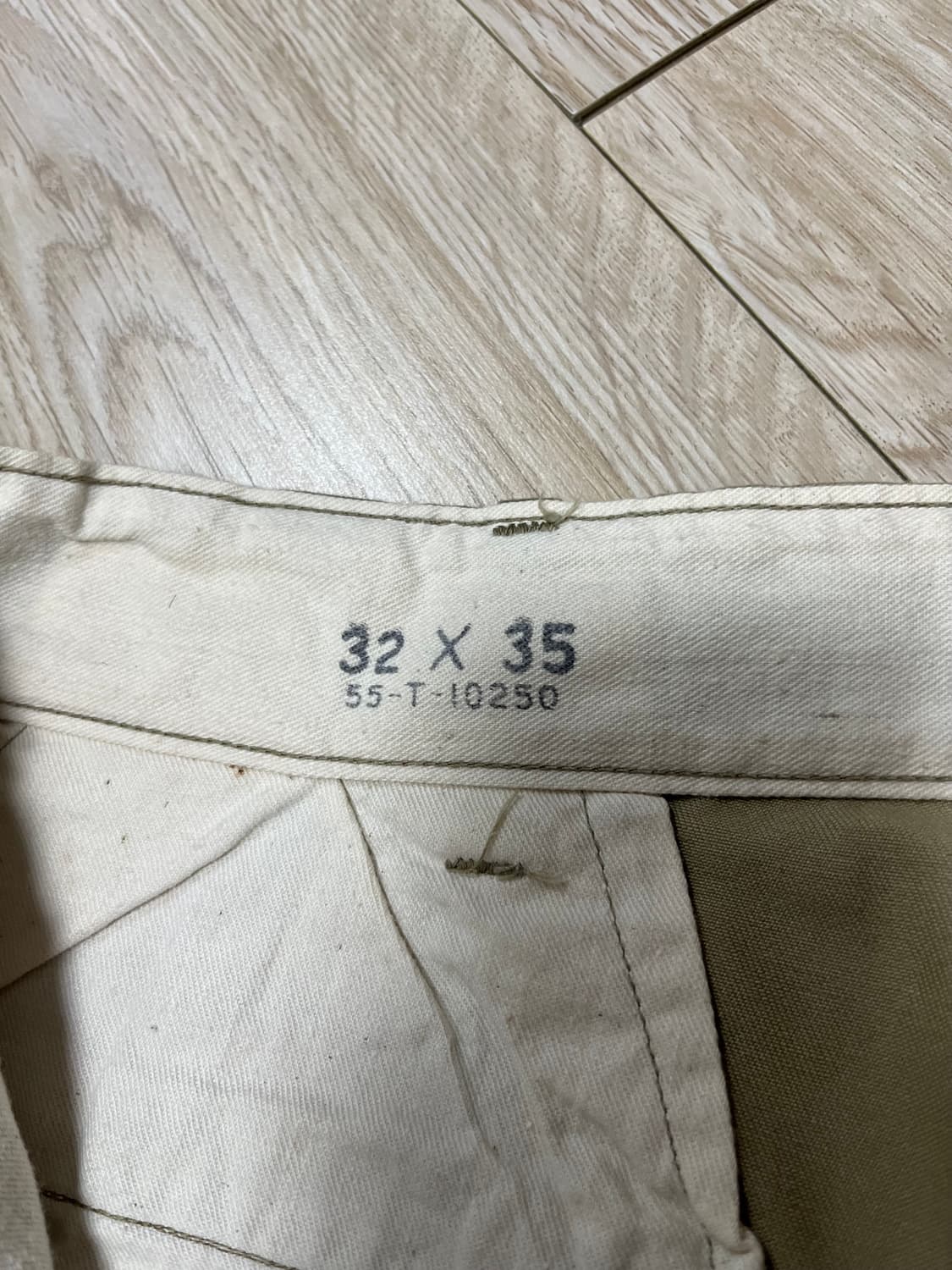 M45 미군 오피서 치노팬츠(52년생산,28-30) 상품이미지4