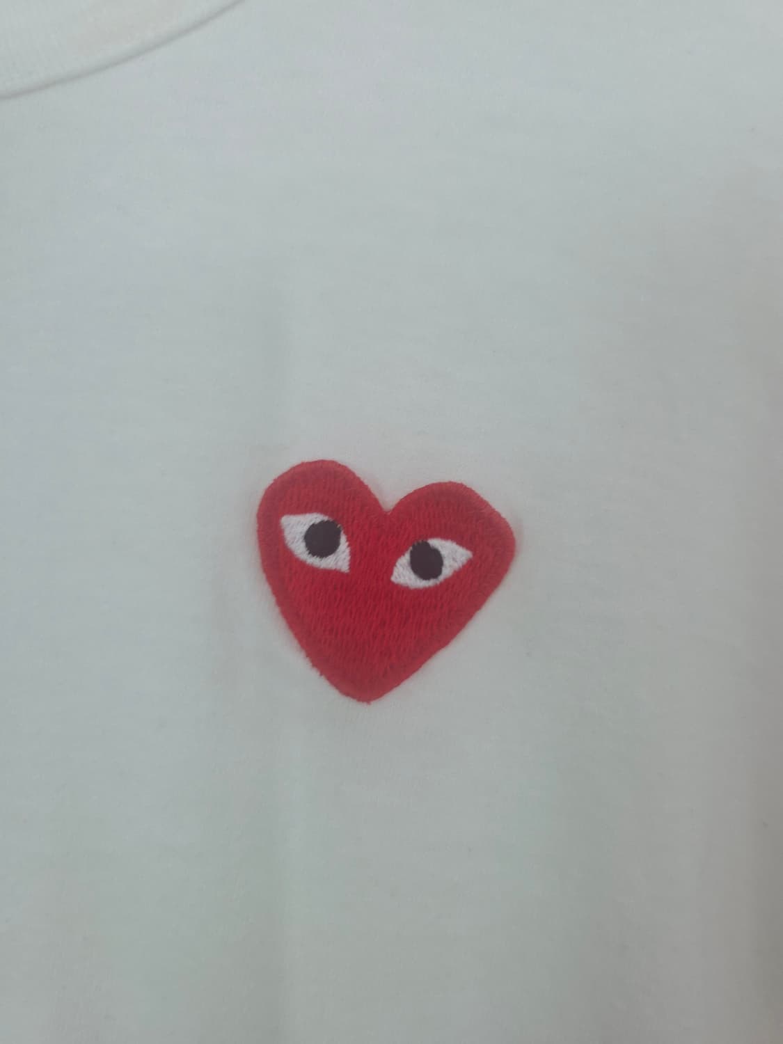 꼼데가르송 플레이 COMME des GARCONS PLAY 하트 와펜 긴 상품이미지2