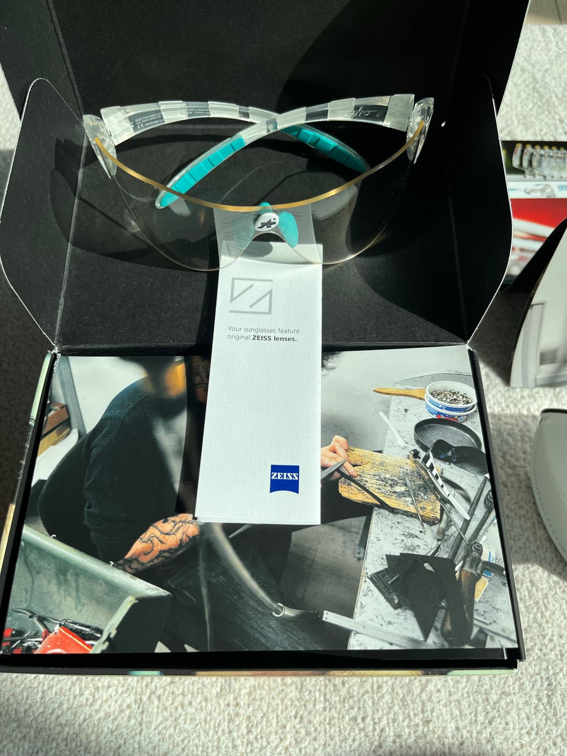 레어템 아소스 고글 ASSOS Zegho Crystal 상품이미지2