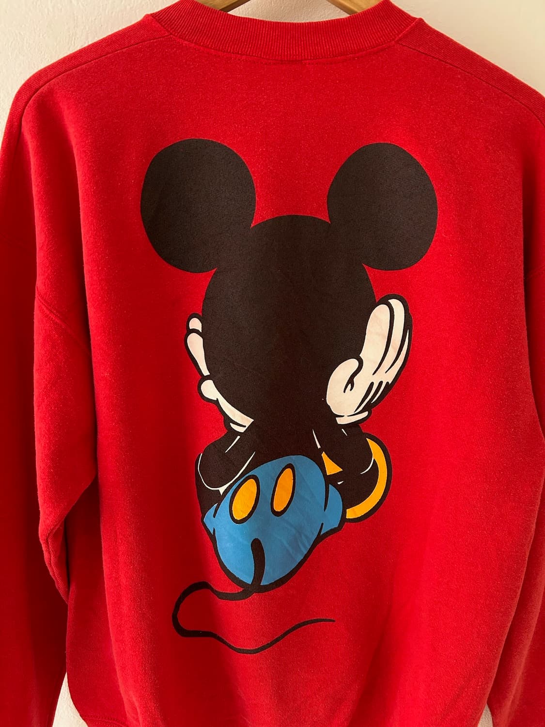 90's Mickey USA Sweatshirt.  상품이미지9