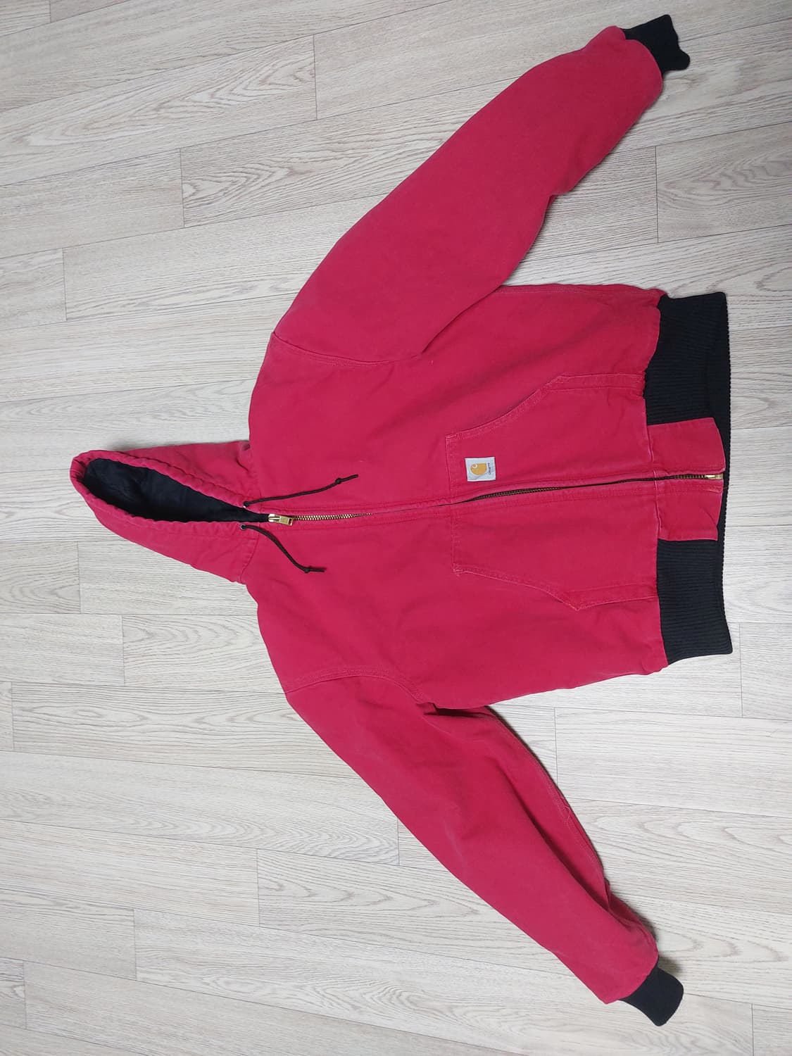 칼하트 액티브  j04red M 상품이미지1