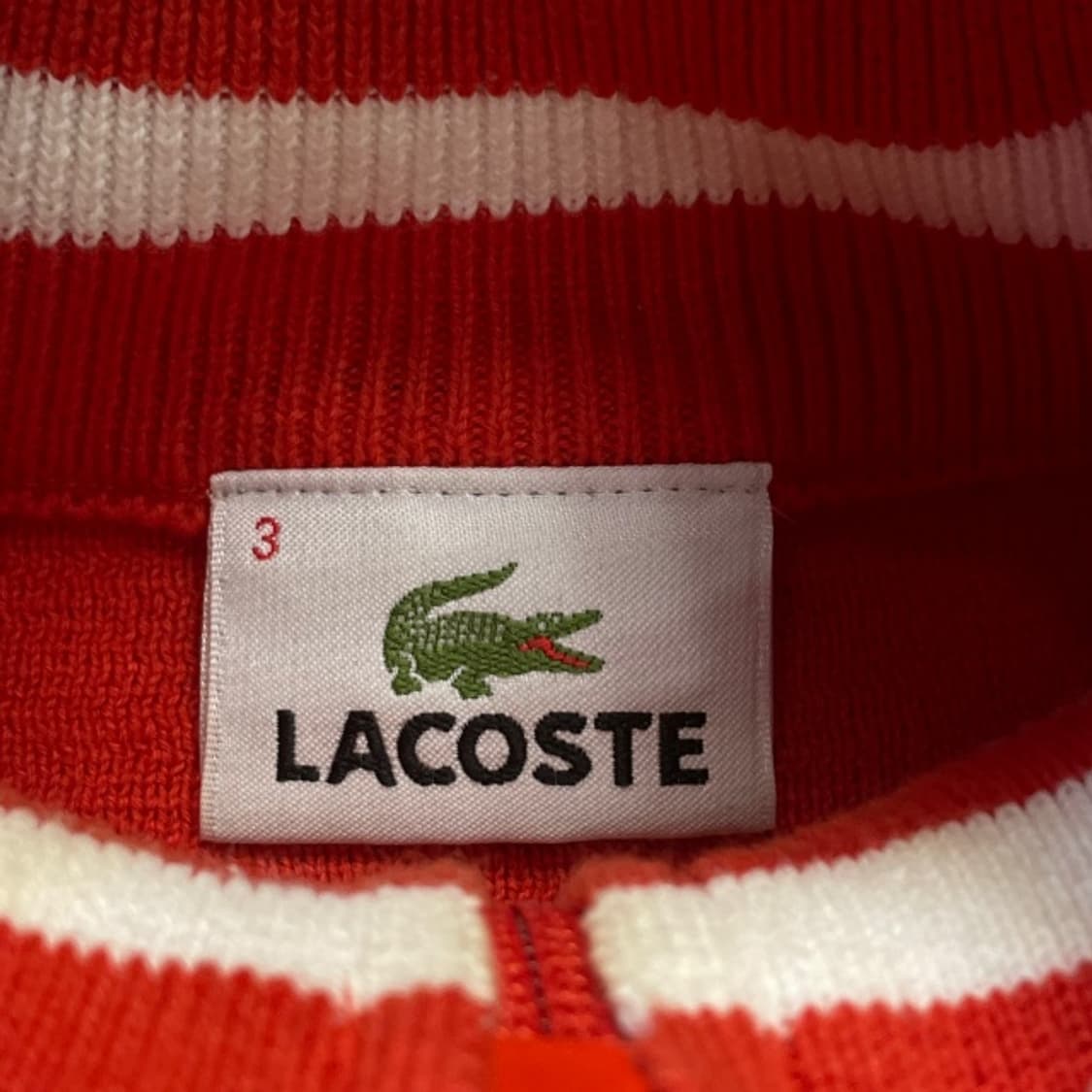 95 라코스테 반집업 니트 상품이미지3