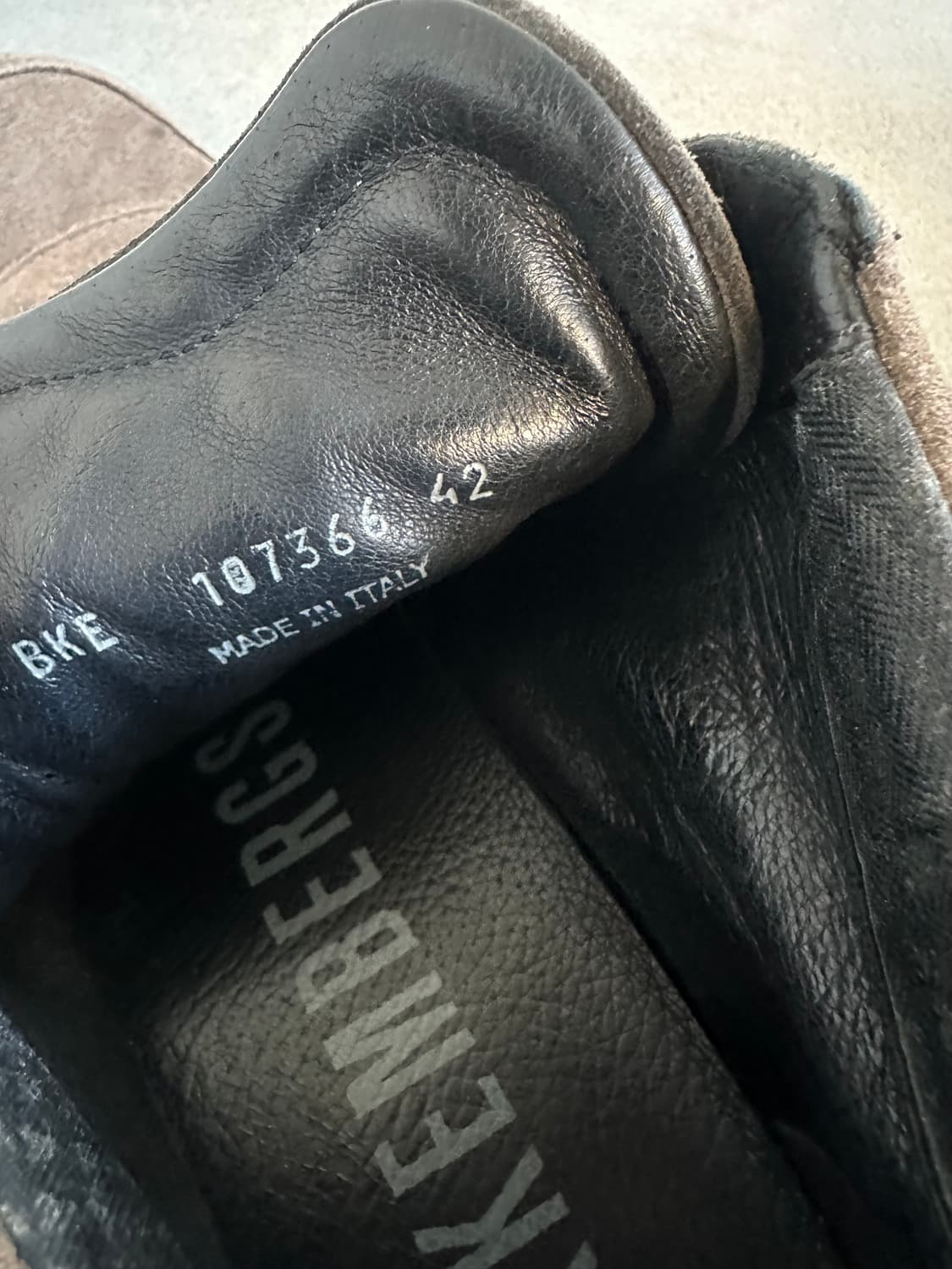 비켐버그 스웨이드 브라운 스니커즈  상품이미지10