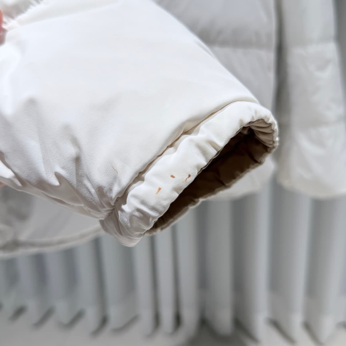 (B/L) / 브루넬로 쿠치넬리 리버시블 다운 패딩 자켓 화이트 브라운 상품이미지3