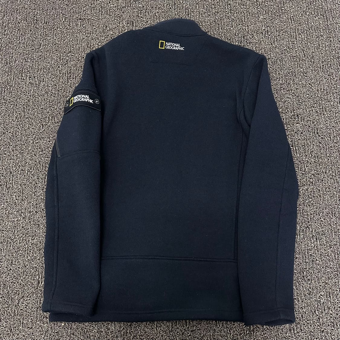 내셔널지오그래픽 기모 후리스 집업 자켓 네이비 L 상품이미지6