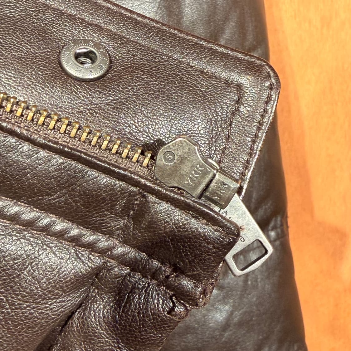 오야니 남성 램스킨 구스다운 패딩 100 양가죽 자켓 상품이미지4