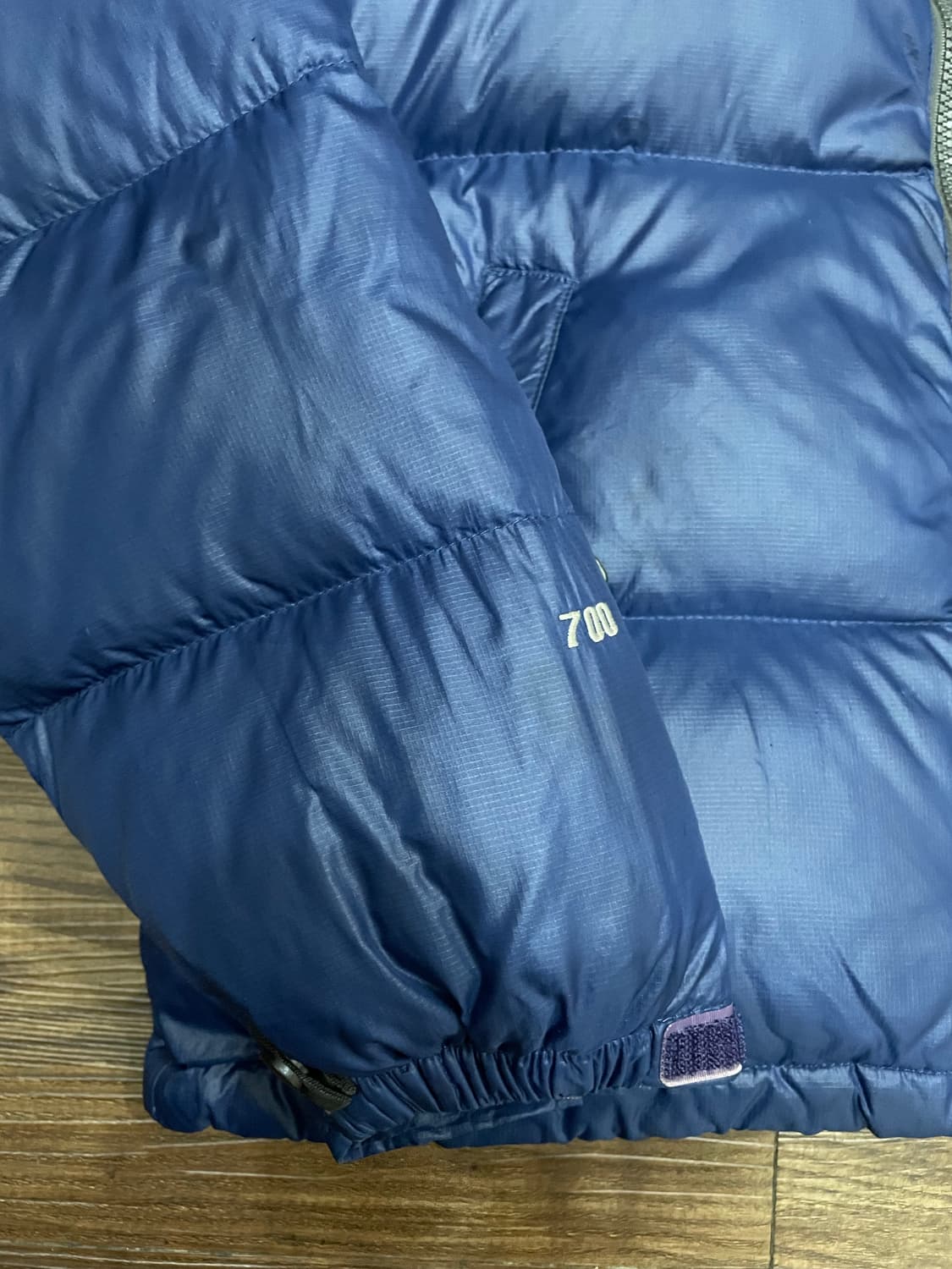 노스페이스 700 눕시 구스다운 푸퍼 패딩 네이비 상품이미지5
