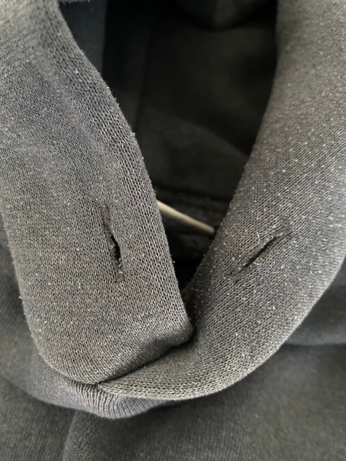 (XXL) 00s 빈티지 러셀 후드 다크그레이 상품이미지5