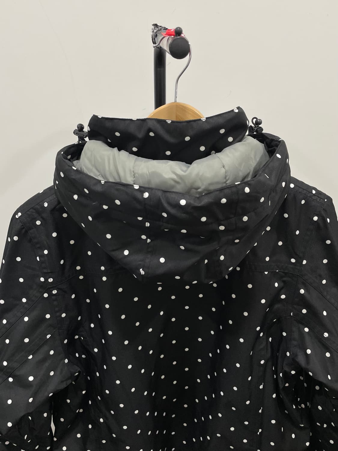 (빈티지) VAXPOT 폴카도트 땡땡이 스노우보드 패딩 상품이미지10