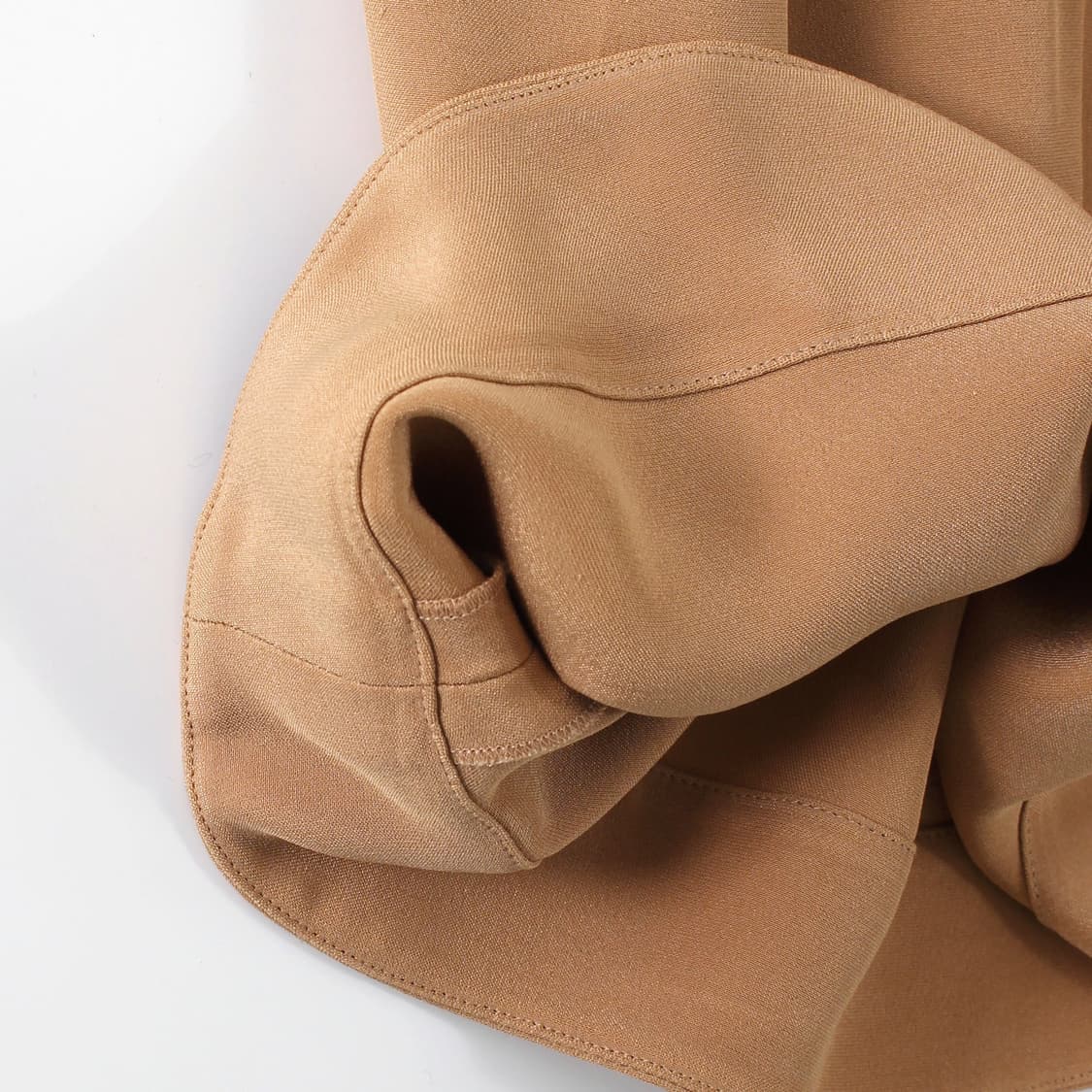 끌로에 Chole 실크 러플 베이지 반바지 숏팬츠 상품이미지6