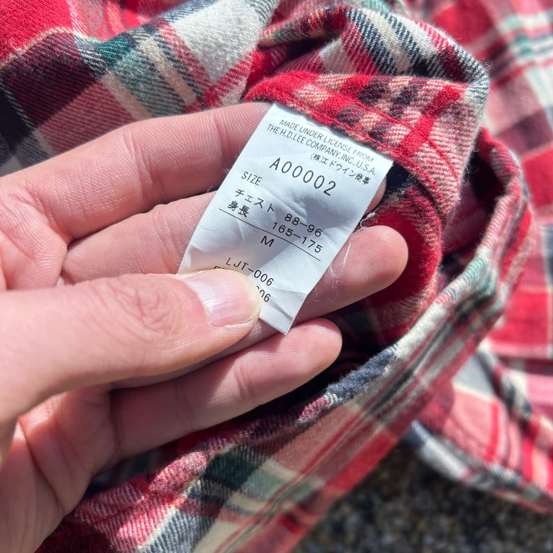 Lee 웨스턴 체크 셔츠  상품이미지6