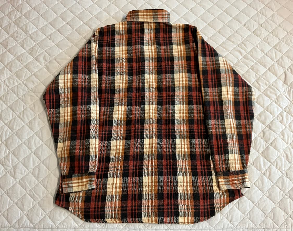 USA 빈티지 90s BIG MAC 빅맥 체크셔츠 XL 워크웨어 아메카지 상품이미지4