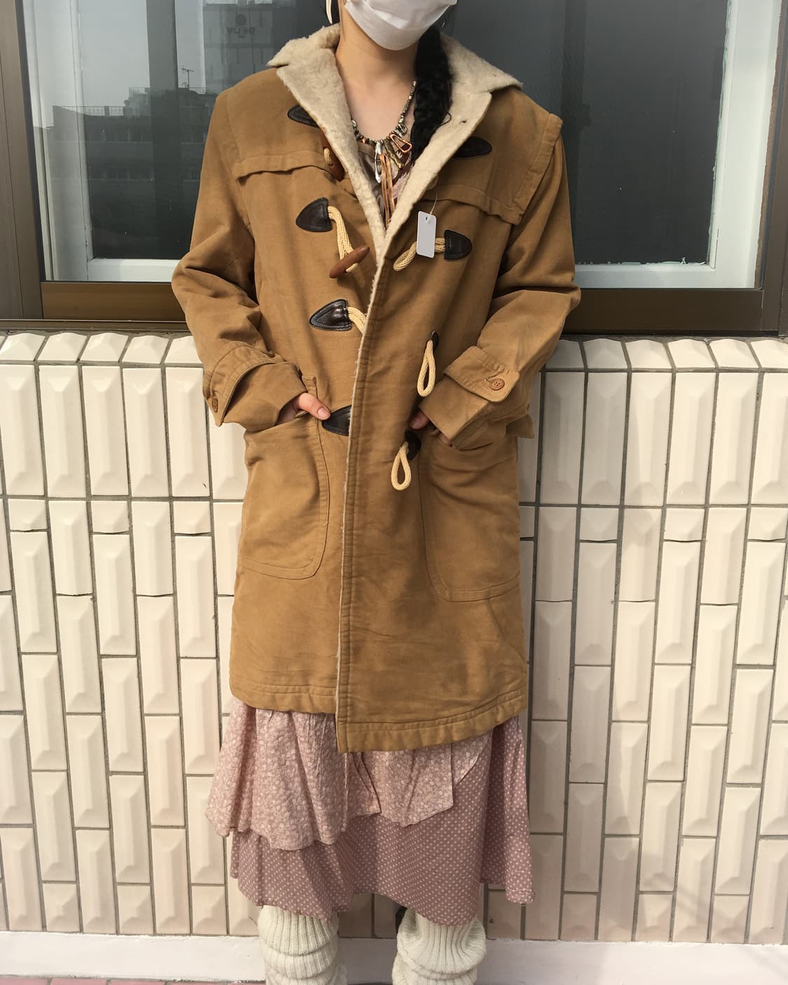 Duffle button hood coat 상품이미지6