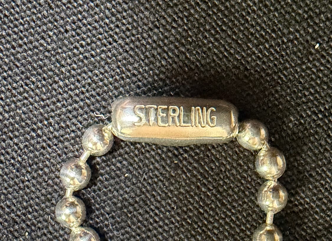 [새상품] 크롬하츠 엔젤메달 펜던트(볼체인 포함) 상품이미지3