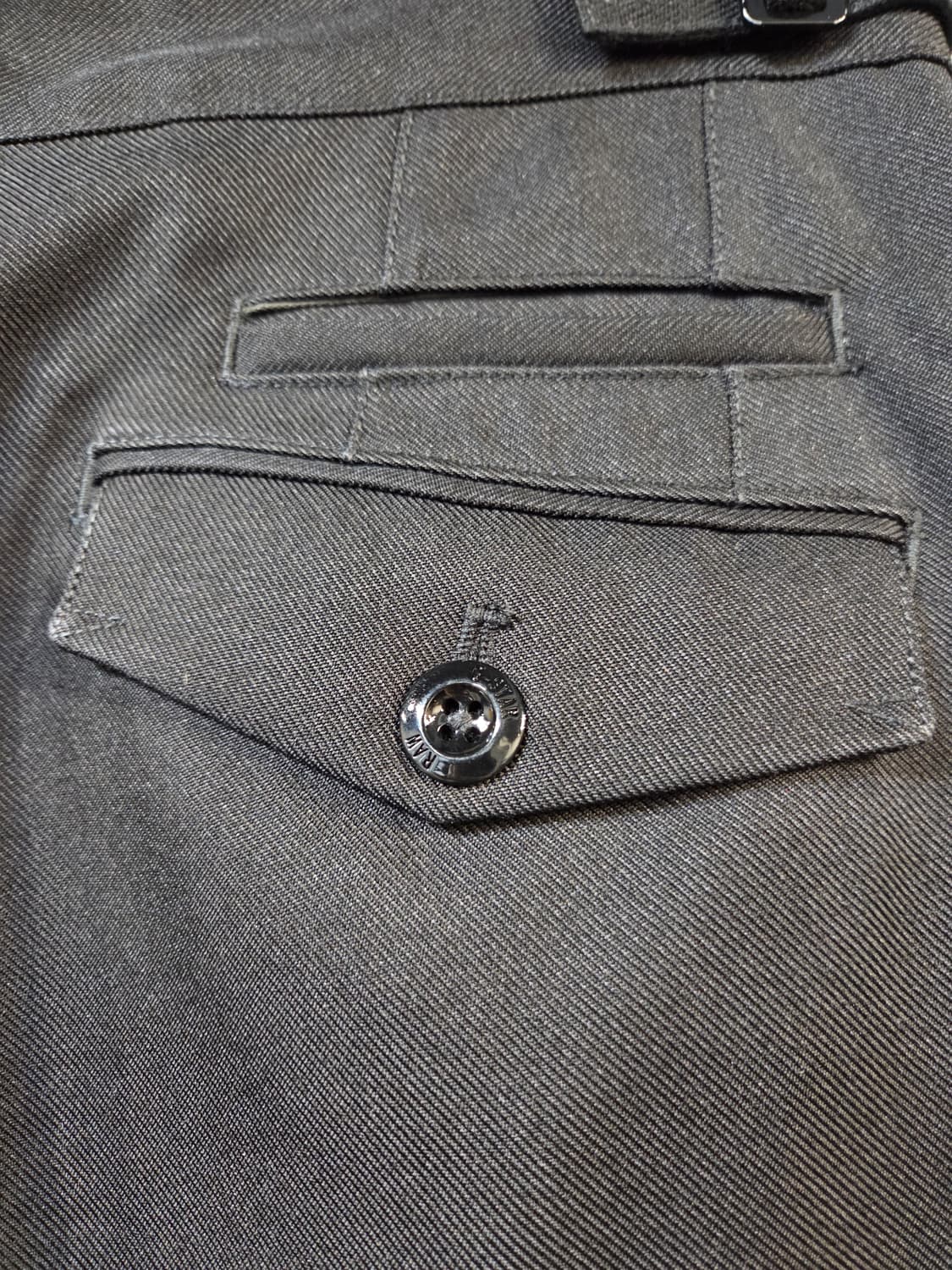 G-STAR검정색 플리츠 와이드 팬츠(W28/L30) 상품이미지6