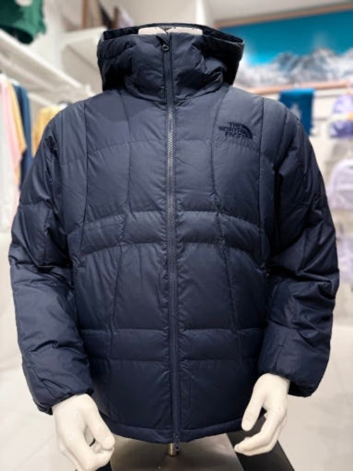 노스페이스 웨이브 lt 온 자켓 A 매장상품 네이비 95 상품이미지1