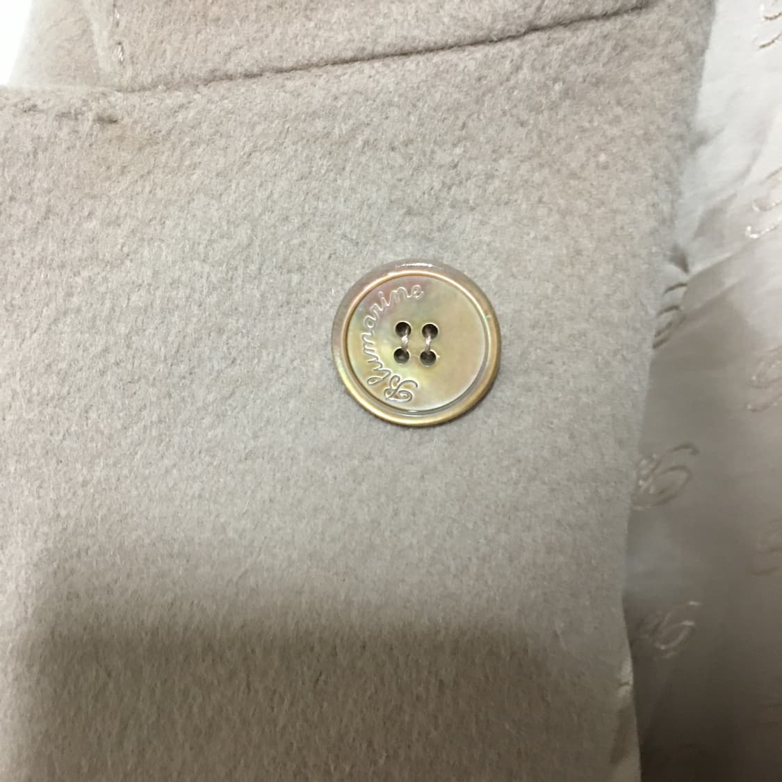 blumarine 더블 버튼 코트 상품이미지5