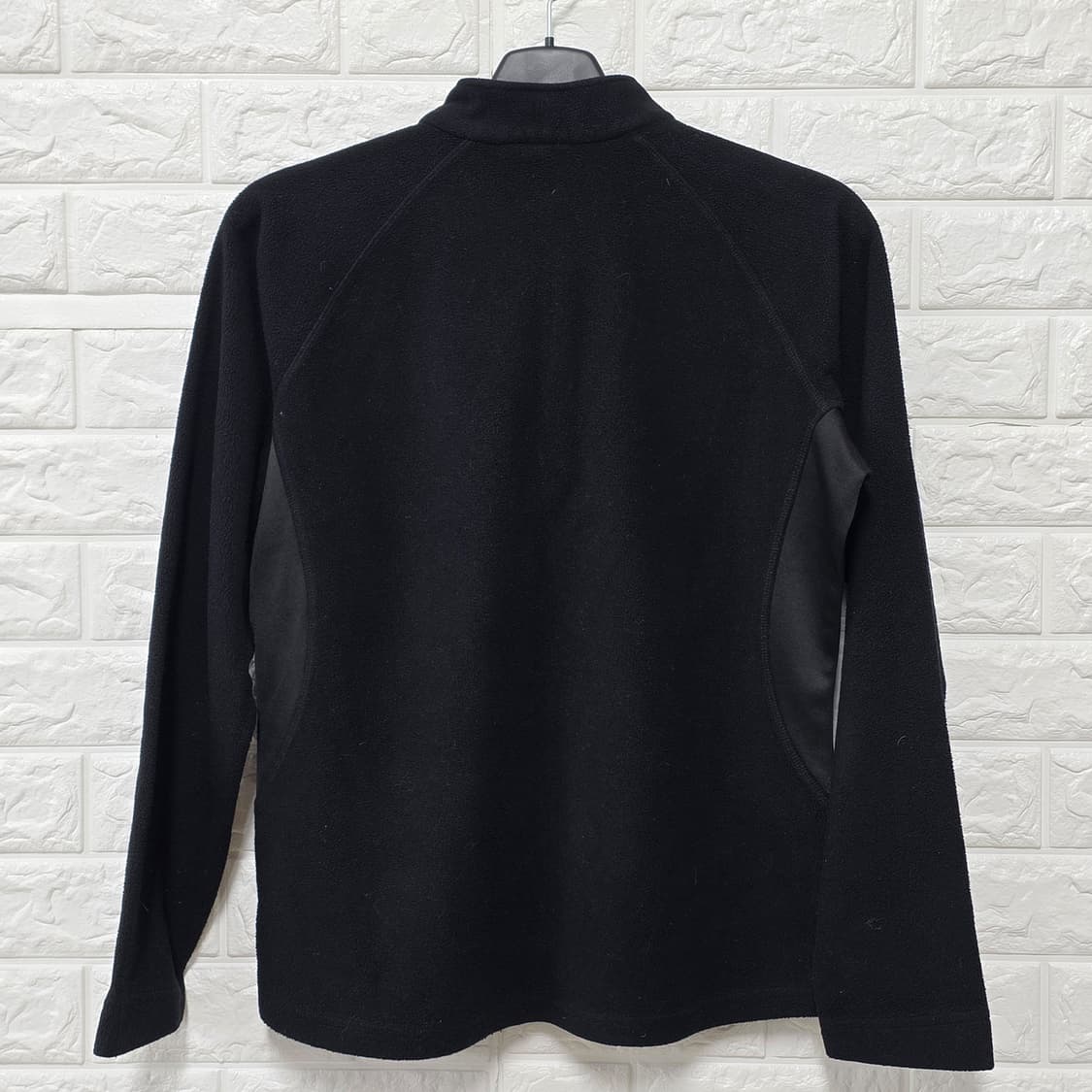 택포// 노스페이스 검정색 반집업 풀오버 L 상품이미지4