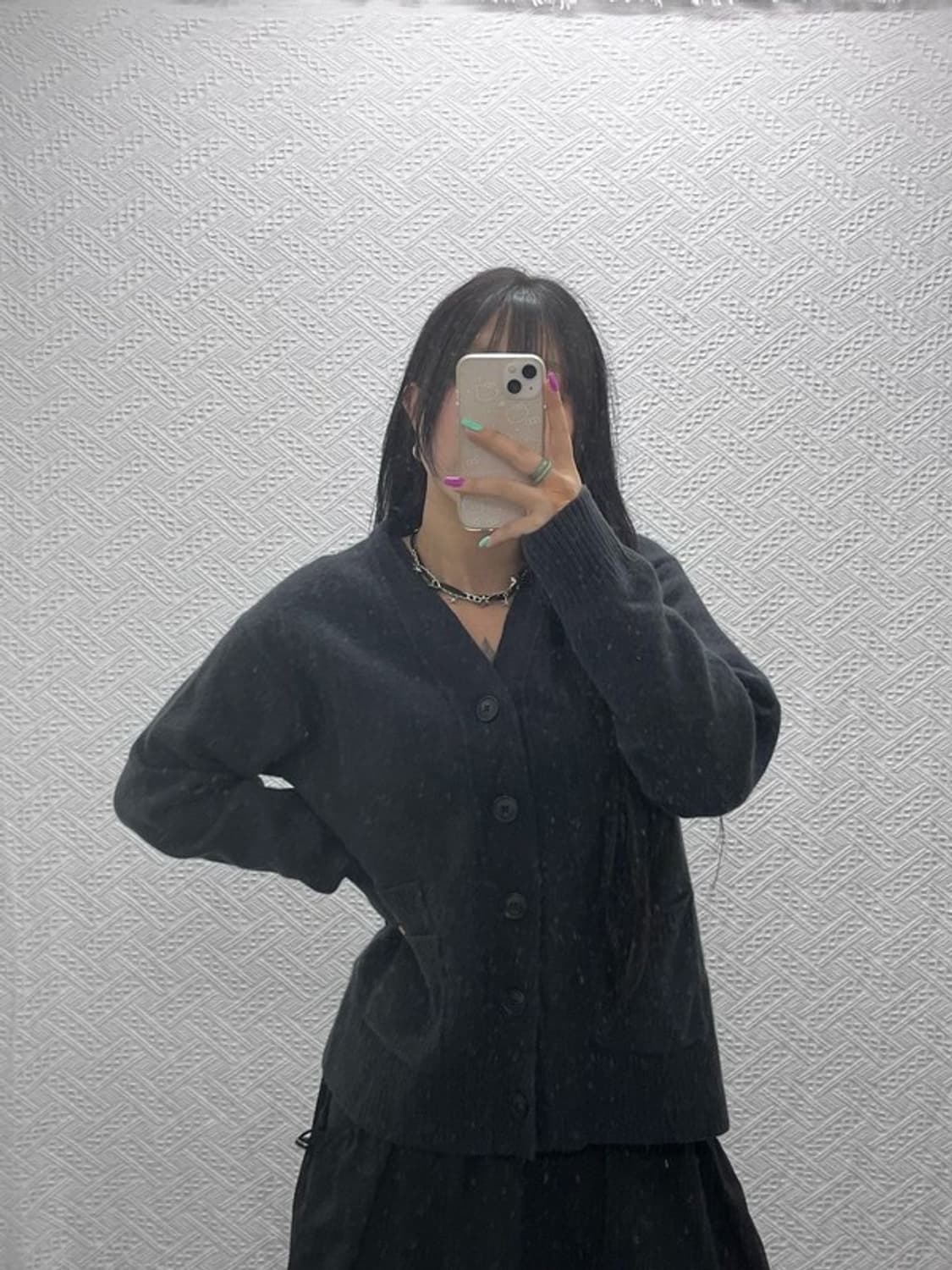 유니클로 질샌더 모던시크 울 가디건 L C07283 상품이미지2