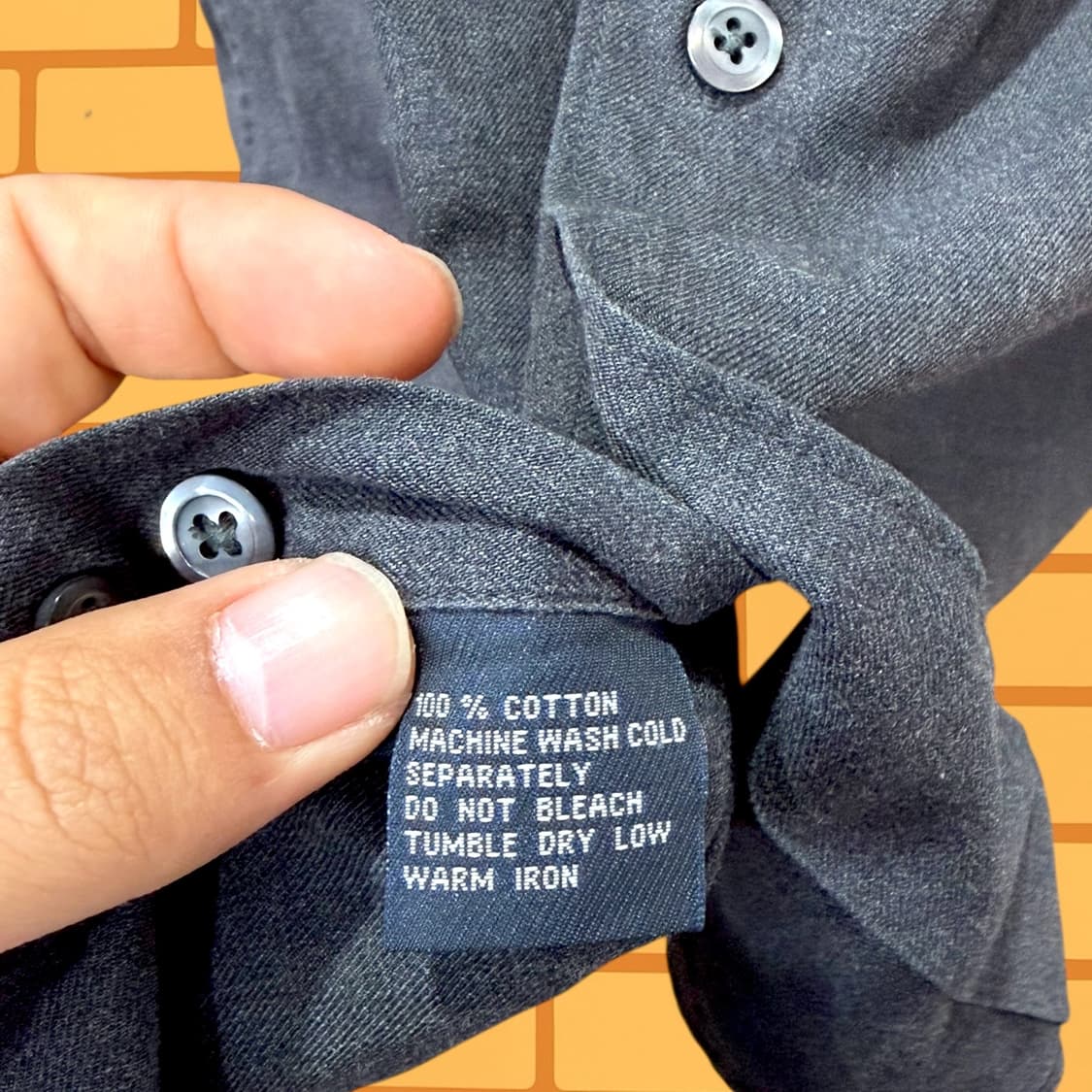 노티카 히든 버튼 캐주얼 셔츠 (L) 상품이미지7