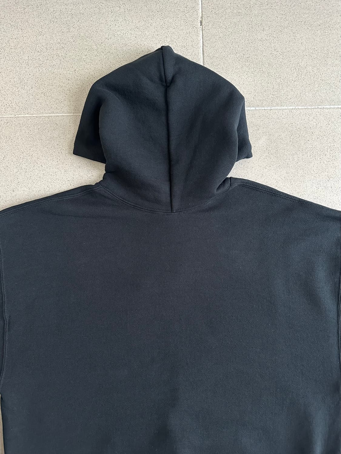 90s 빈티지 러셀 후드 블랙 XL 상품이미지6