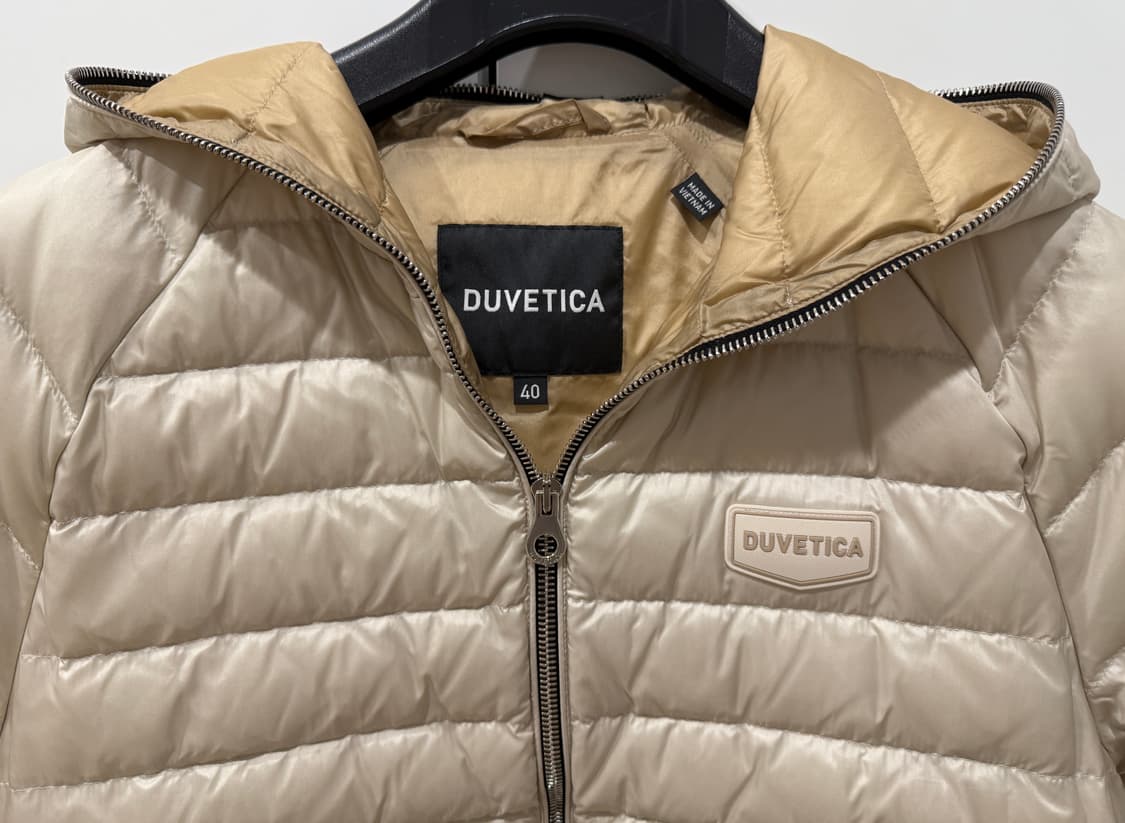 듀베티카 베르니아 반팔 다운 패딩 베이지 40 상품이미지4