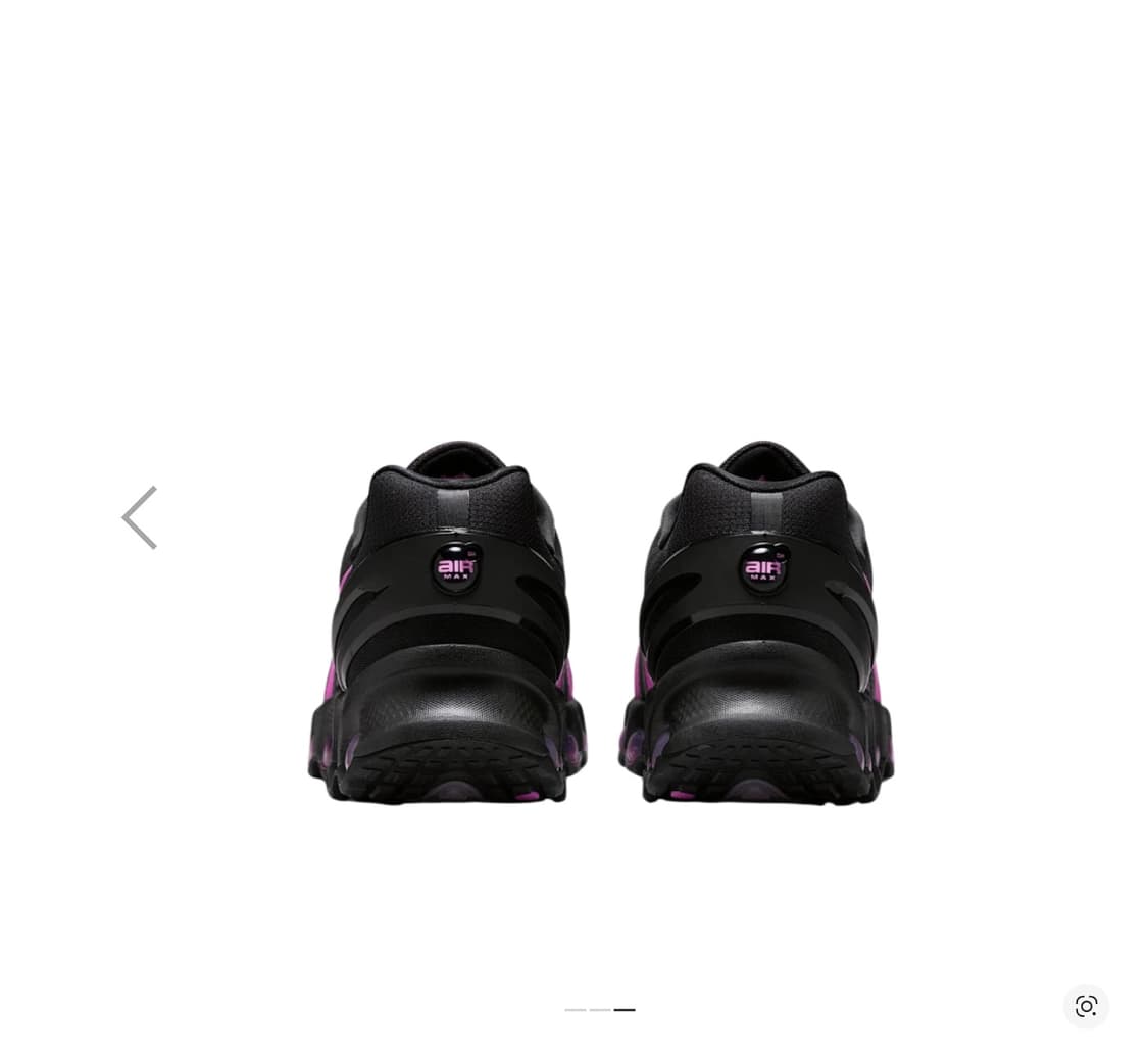 (W) 나이키 에어맥스 Dn8 블랙 핑크 폼 275 새상품  상품이미지3