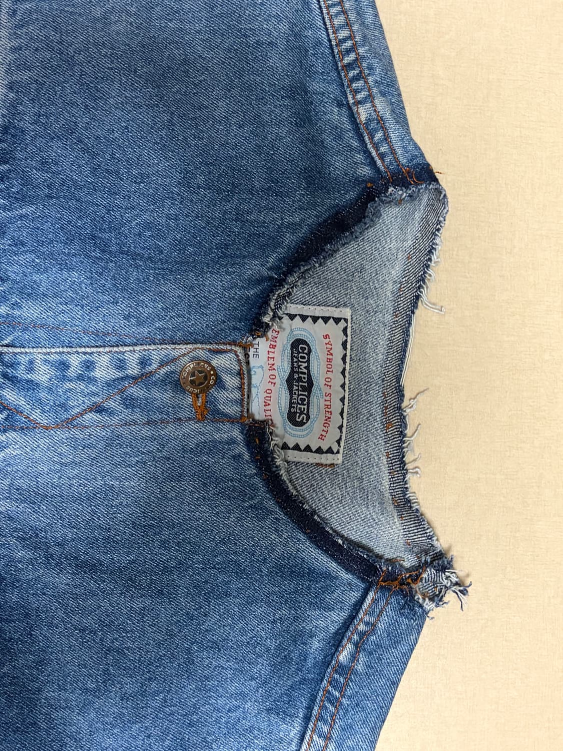 데님자켓 상품이미지4