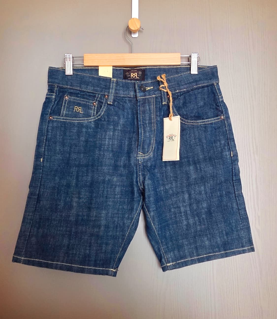 RRL 더블알엘 셀비지 데님 쇼츠 반바지 30 상품이미지1