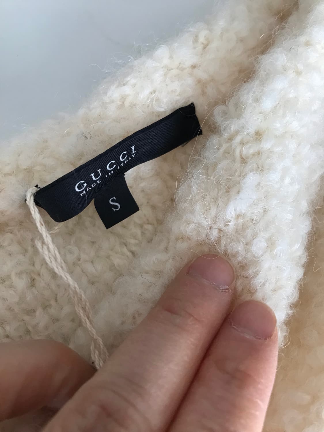 구찌 알파카 울 니트 s사이즈 새상품  상품이미지3