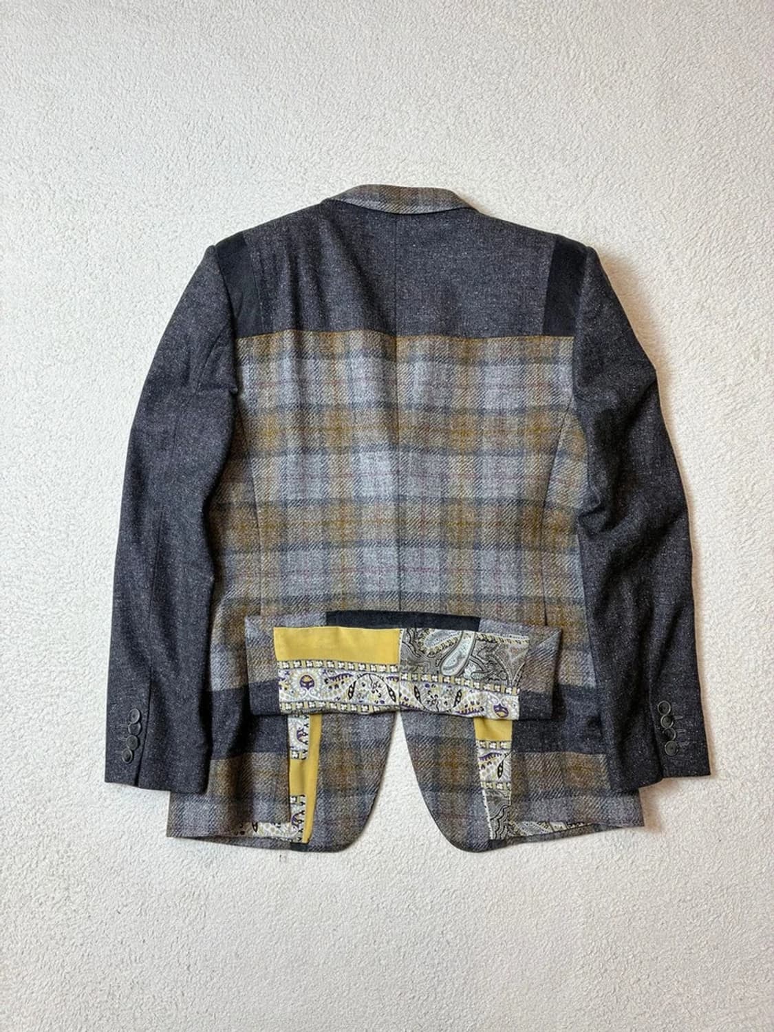 에트로 ETRO 15A/W 울 배색 블레이저 자켓 PN6857 상품이미지4