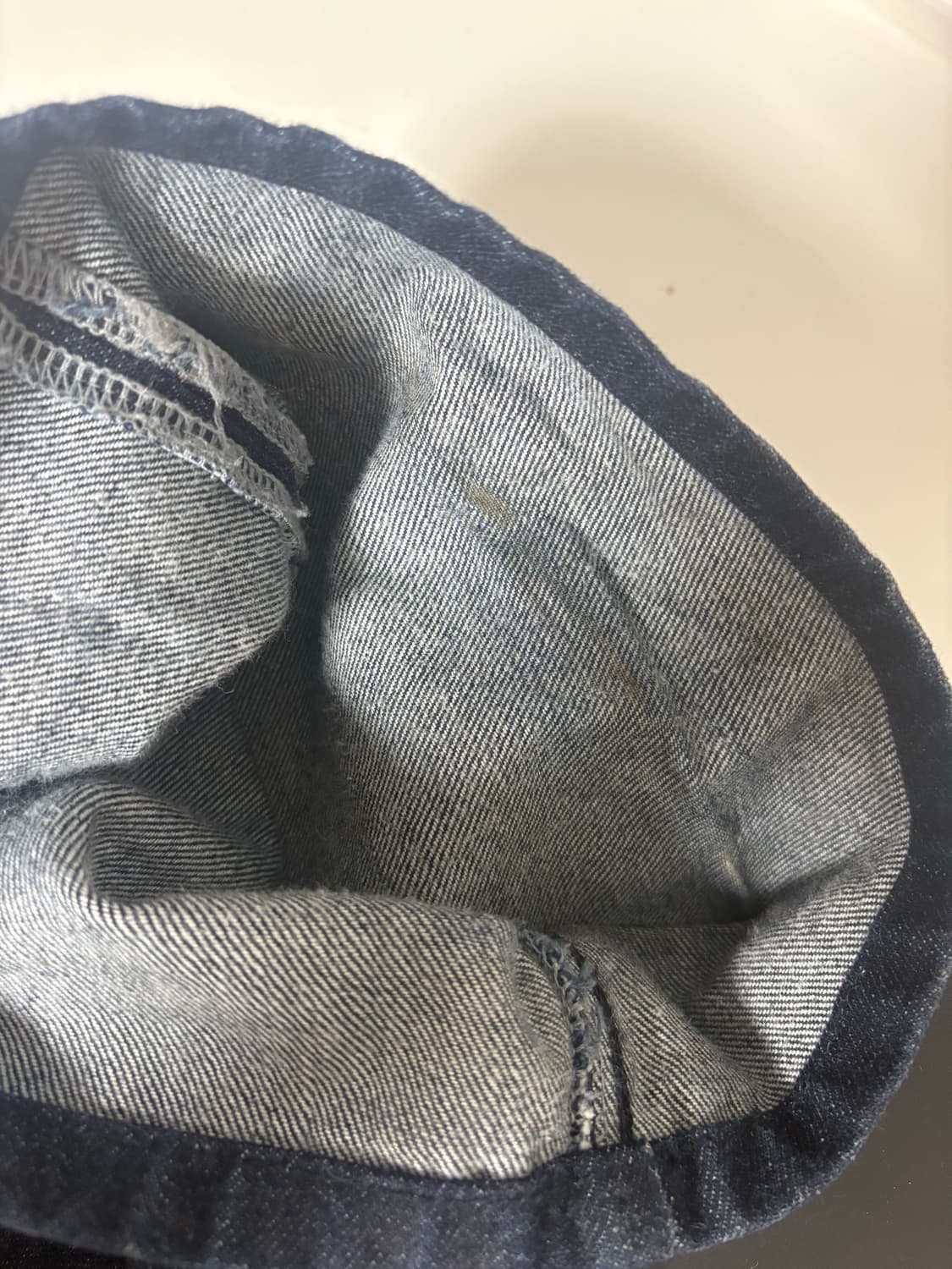 Wide Curve Jeans Washed Indigo 상품이미지4