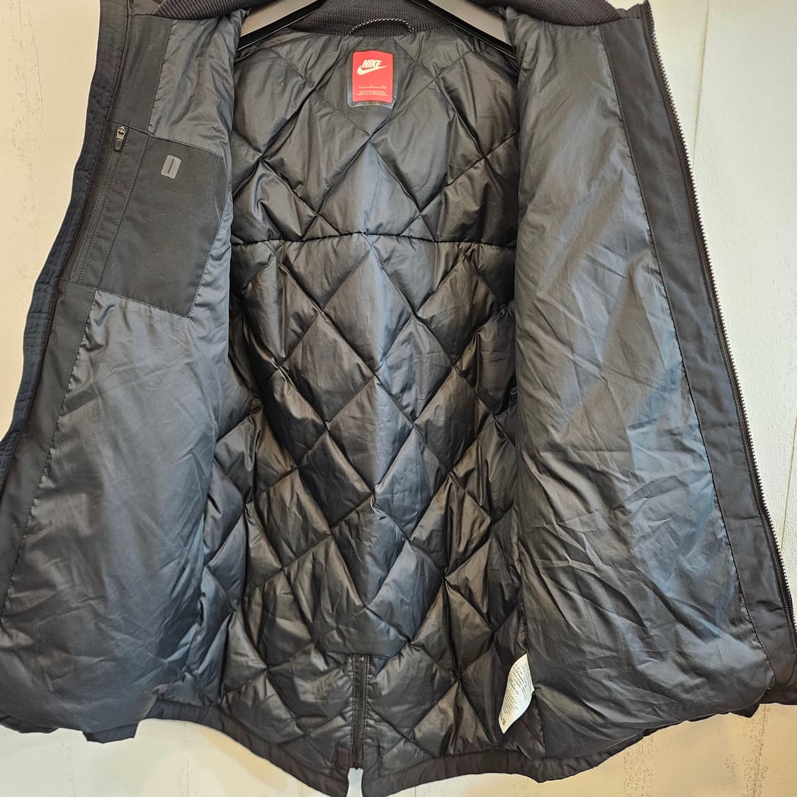 나이키 오리털 패딩코트 남성 S 블랙 실측 M 상품이미지4