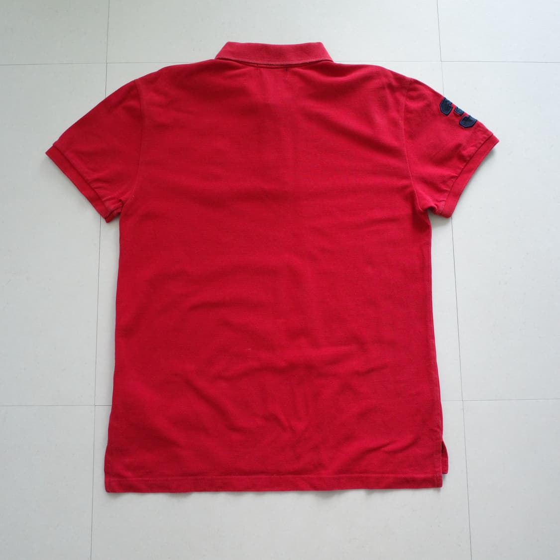 90s 폴로 오리지널 MADE IN USA 빅포니 카라티 XL 상품이미지7