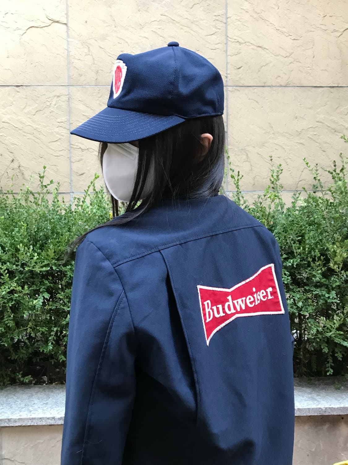 80s Budweiser Embroidered  Work jacket 상품이미지1