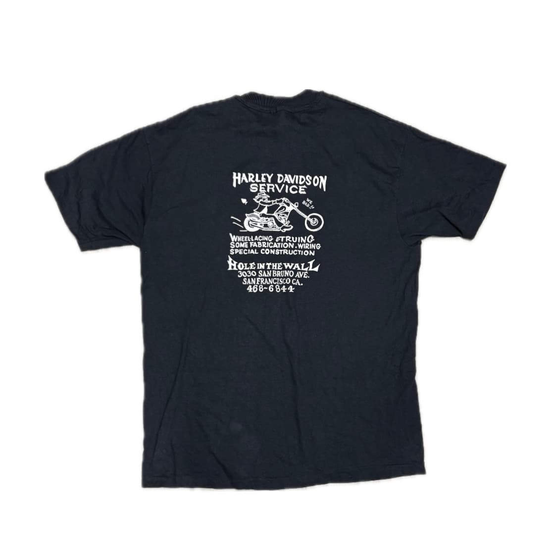 🇺🇸 90s 할리데이비슨 홀인더월 티셔츠 상품이미지2