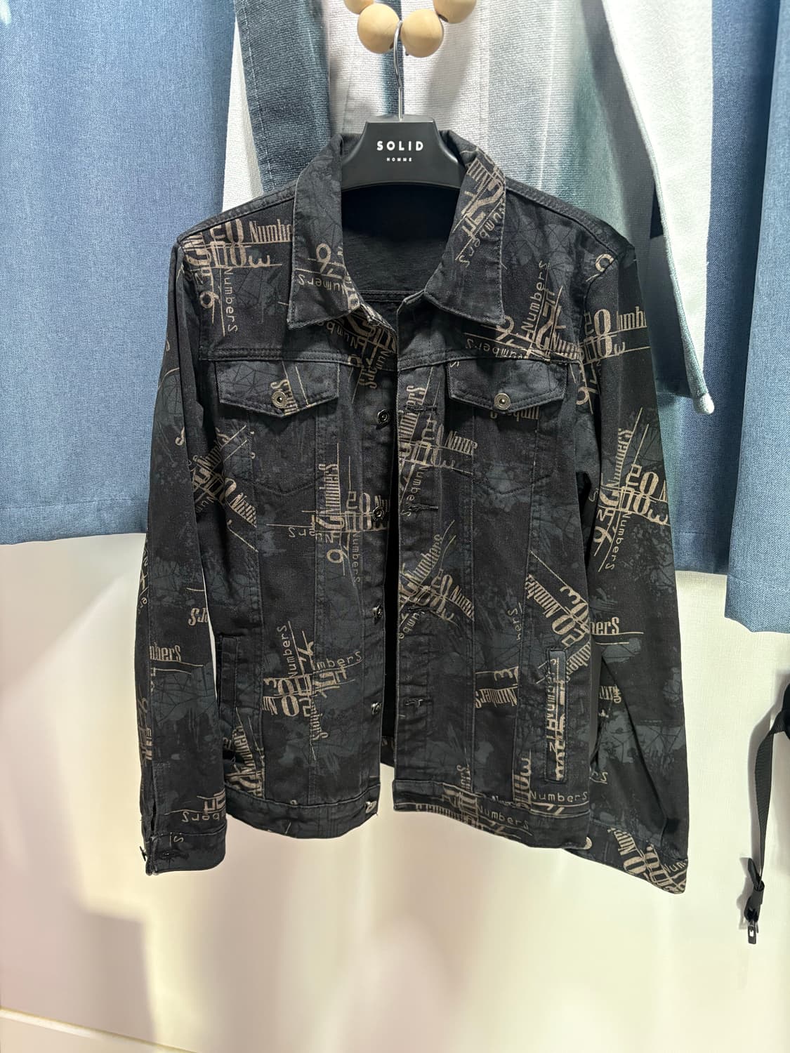 JPN 프린팅 트러커 자켓 상품이미지1