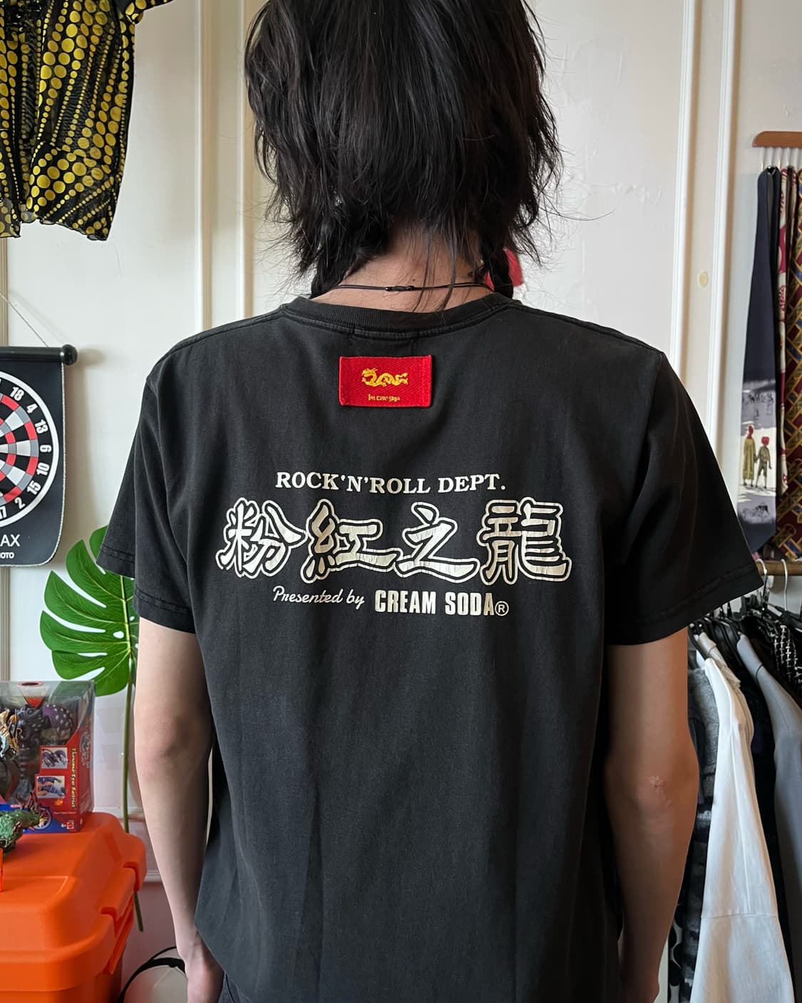 CREAM SODA Oriental Printed 1/2 T-Shirt 상품이미지3