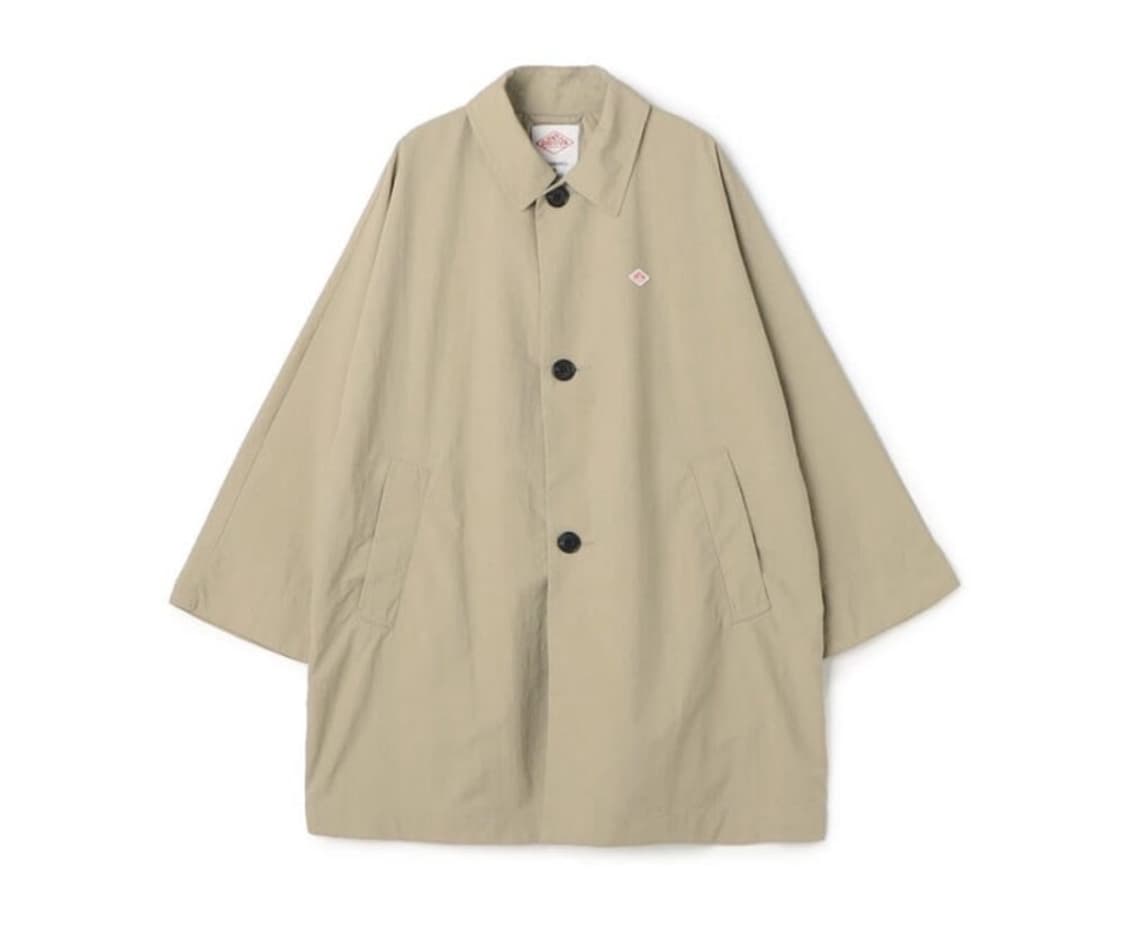 단톤 나일론 태서 돌먼 슬리브 하프코트 36 상품이미지2