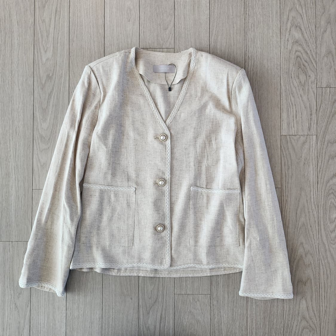 난닝구 백화점 린넨 자켓 상품이미지2