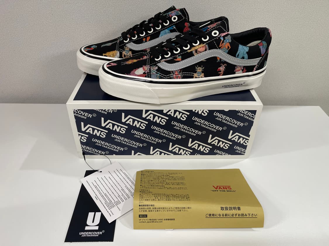 언커커버 x 반스 OTW 올드스쿨 몬스터 블랙 상품이미지3