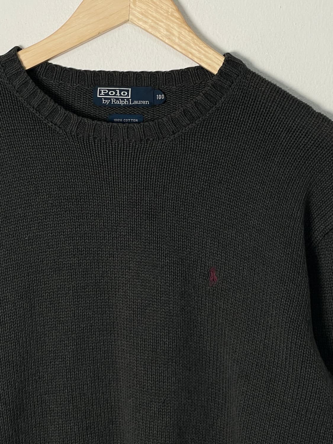 폴로 차콜 포니 니트 상품이미지4