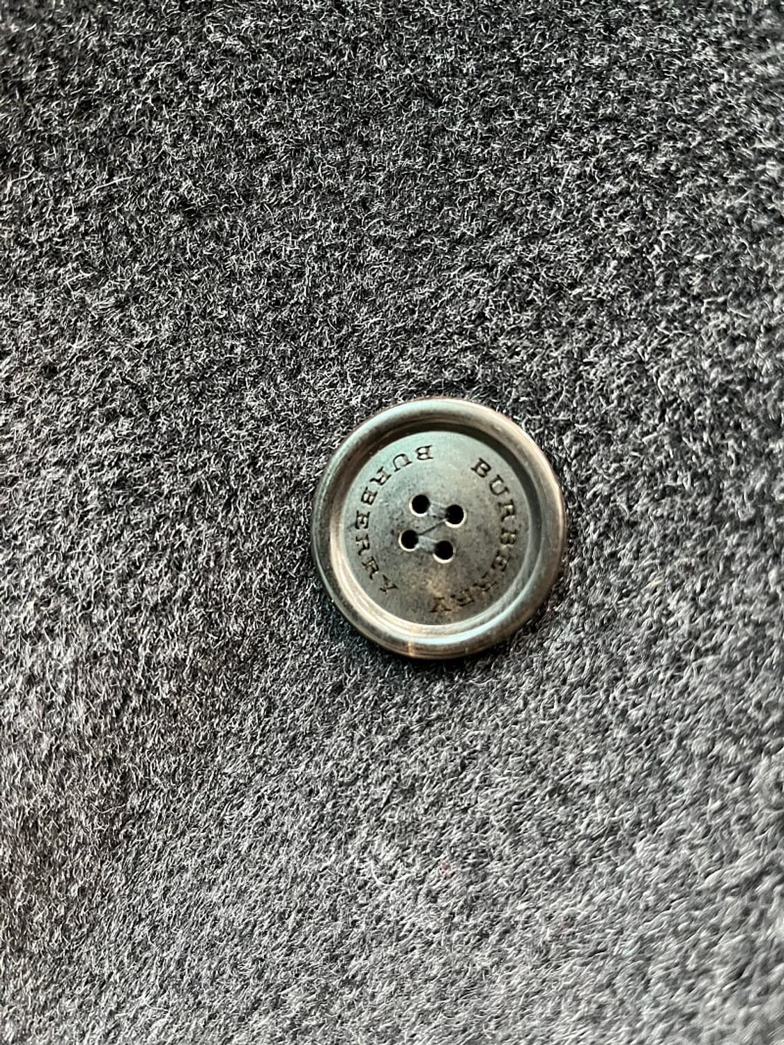 95-100) 버버리 알파카 테디베어 코트 상품이미지3