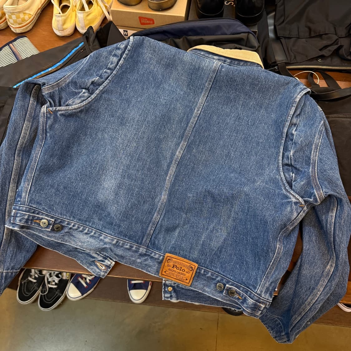 90'S USA 폴로 덩가리 데님 자켓 상품이미지4