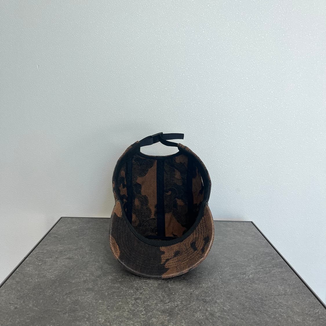 (OS) 슈프림 박스로고 캠프캡 모자 플레임 데님 브라운 상품이미지5