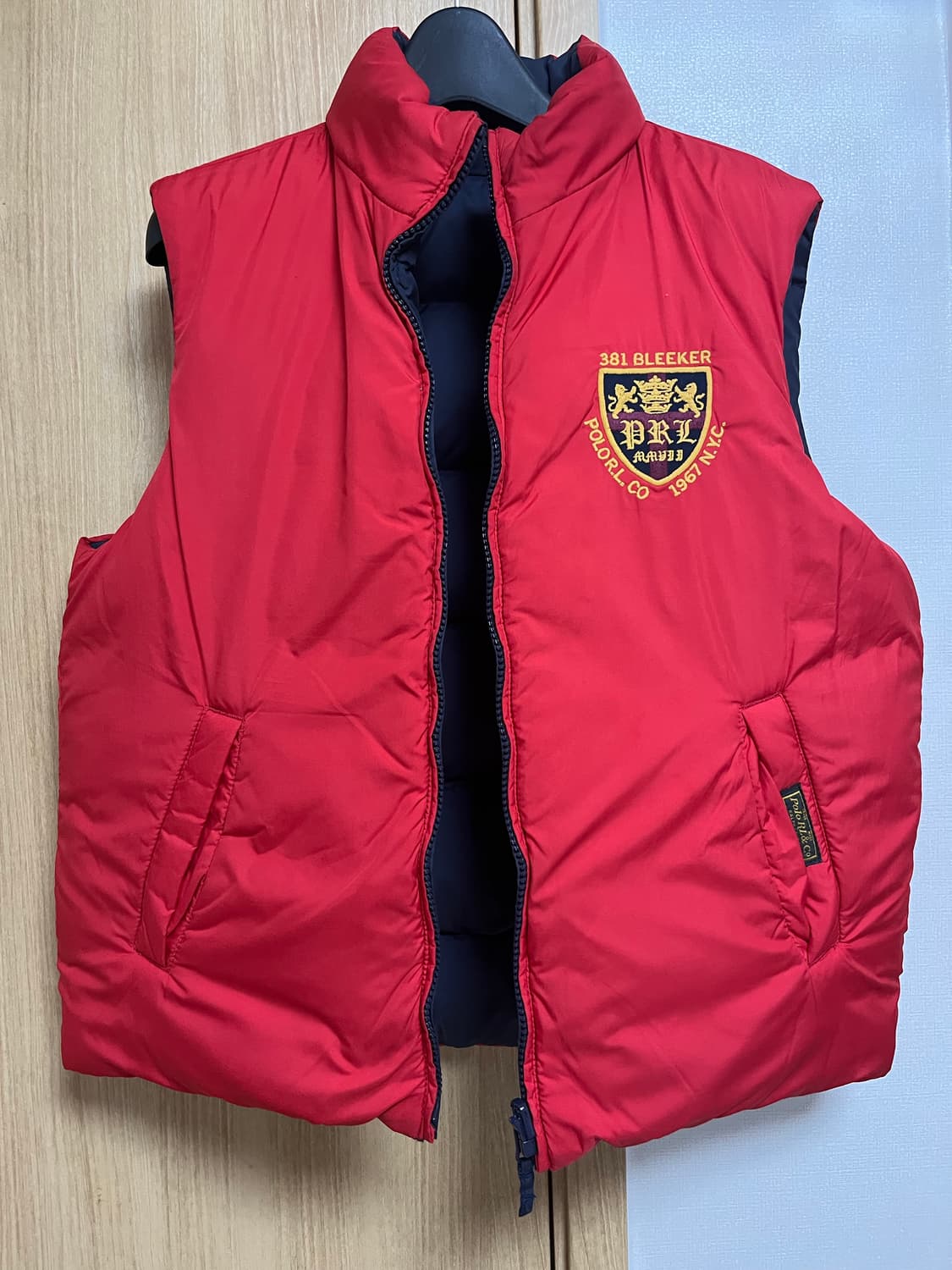 폴로 리버시블 조끼패딩 상품이미지3