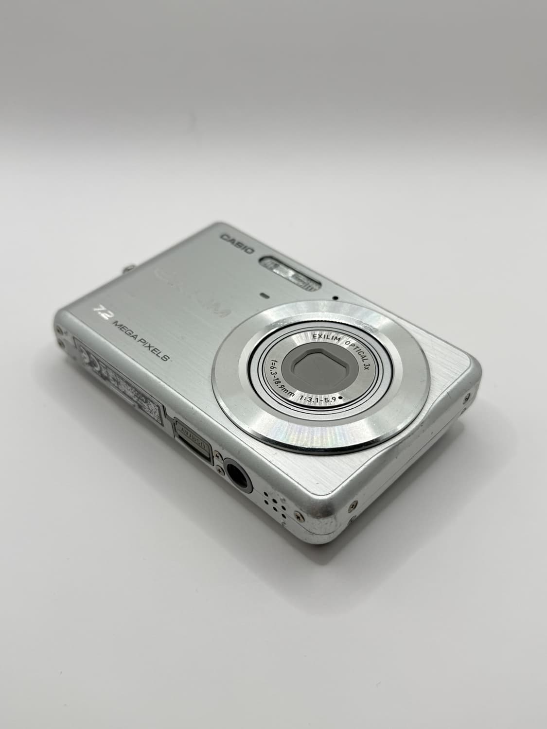 카시오 엑슬림 ex-z77 실버 빈티지디카 디지털카메라 상품이미지6