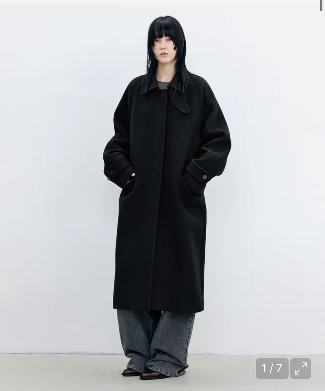 인사일런스 우먼 발마칸 클래식 코트 xs 상품이미지1